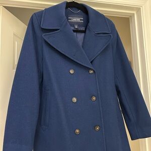 Lands' End Women's Navy Peacoat